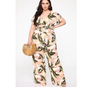 Fashion Nova Ivy Printed Pant Set